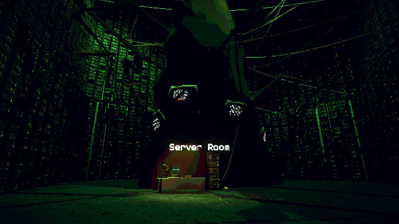 The server room on the way — HR: Human Remains official screenshot